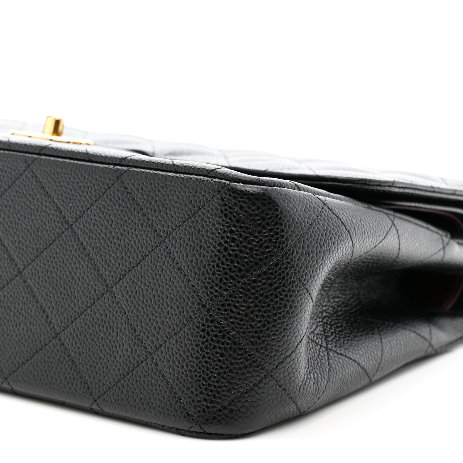 Chanel Caviar Quilted Jumbo Double Flap Black