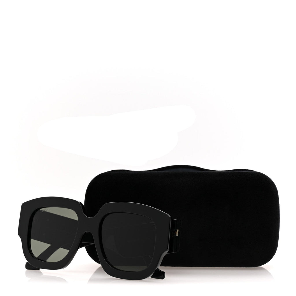 Gucci Acetate Square Sunglasses GG1546S Black