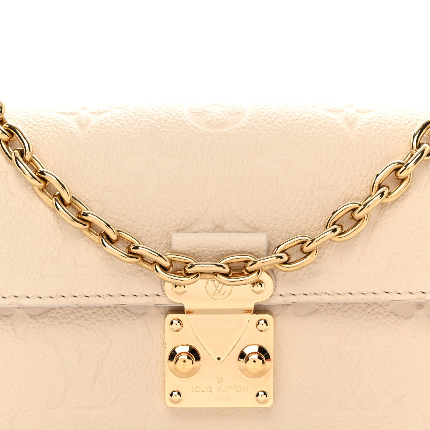 Louis Vuitton Empreinte Metis Wallet On Chain Cream