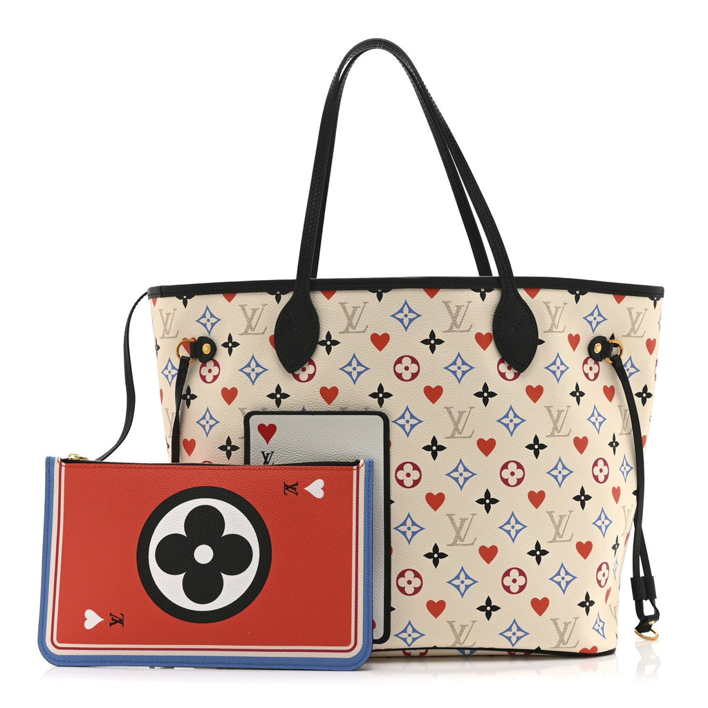 Louis Vuitton Game On Neverfull MM White