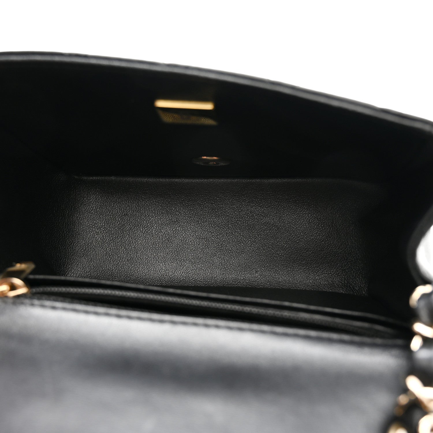 Chanel Lambskin Quilted Mini Square Flap Black