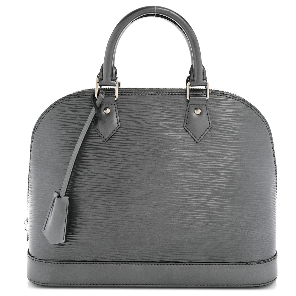 Louis Vuitton Epi Alma PM Anthracite Nacre
