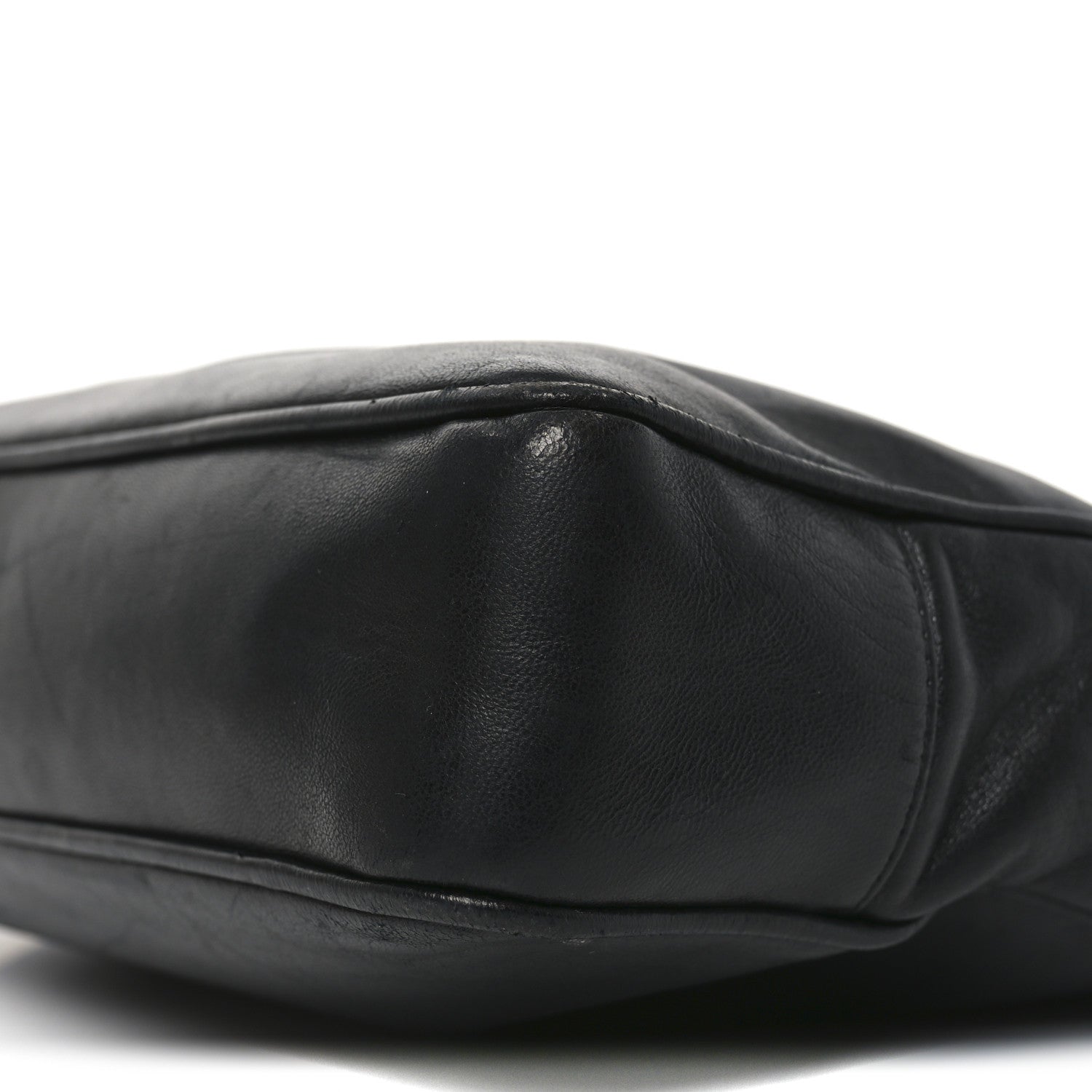 Chanel Lambskin CC Shoulder Bag Black