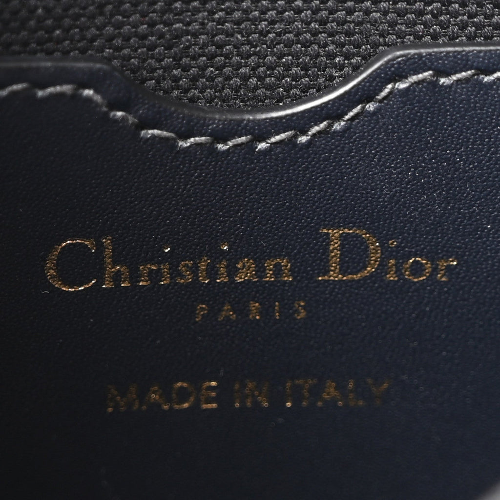 Christian Dior Oblique Medium Bobby Flap Blue