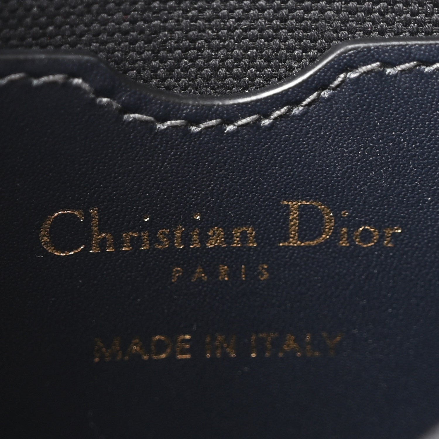 Christian Dior Oblique Medium Bobby Flap Blue