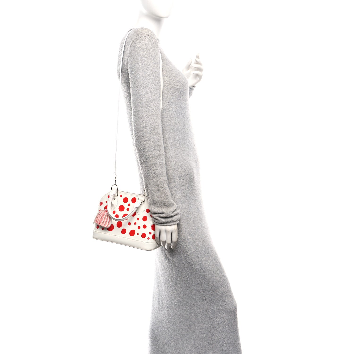 Louis Vuitton LV X YK Epi Alma BB White