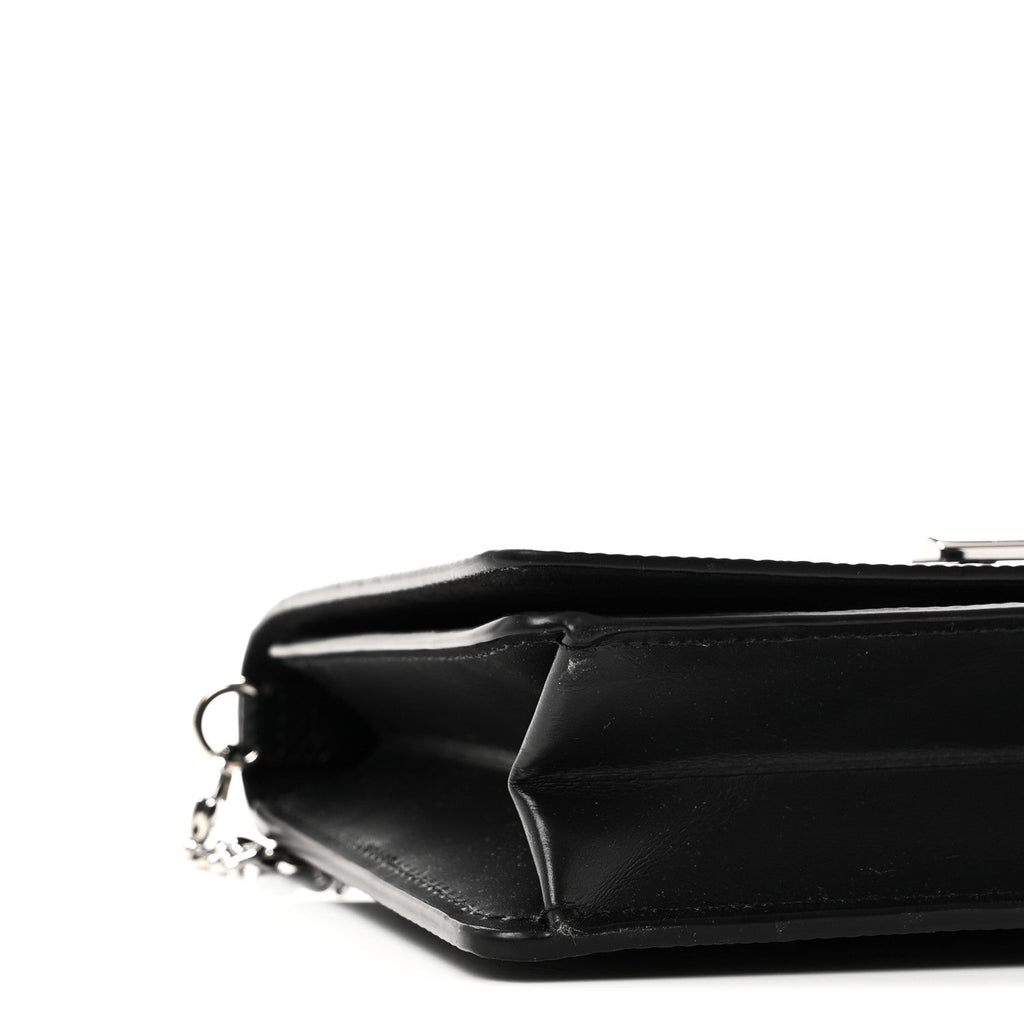 Louis Vuitton Epi Twist Belt Chain Wallet Black