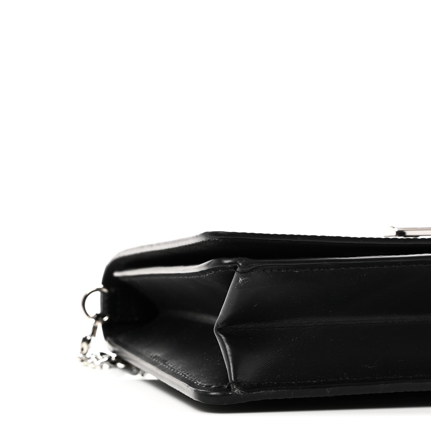 Louis Vuitton Epi Twist Belt Chain Wallet Black