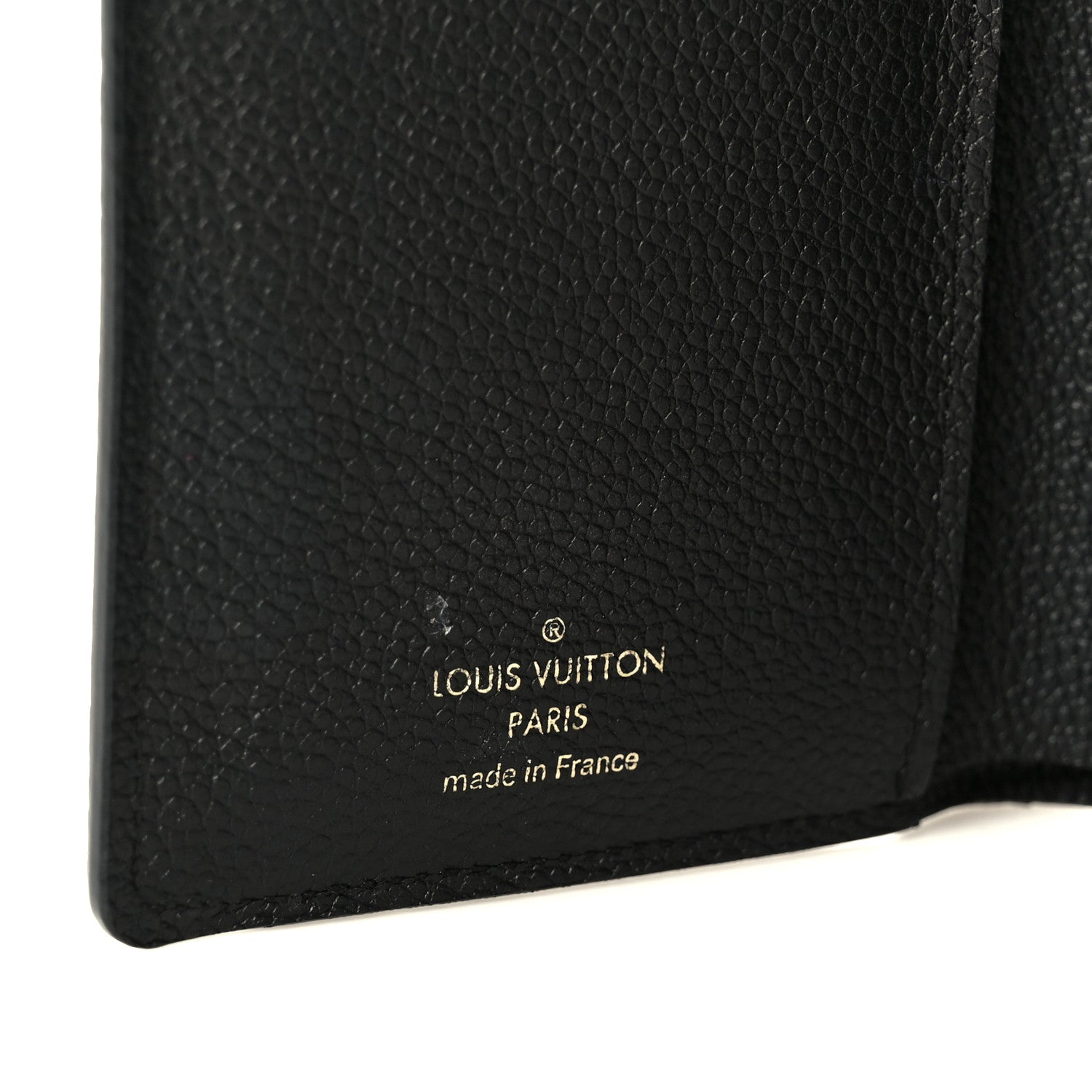 Louis Vuitton Empreinte Compact Curieuse Wallet Black