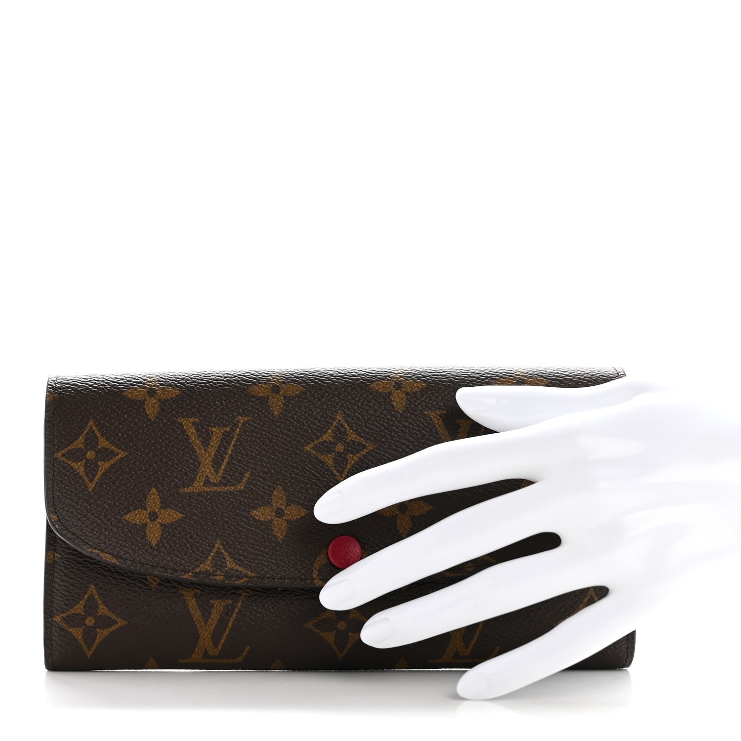 Louis Vuitton Monogram Emilie Wallet Fuchsia