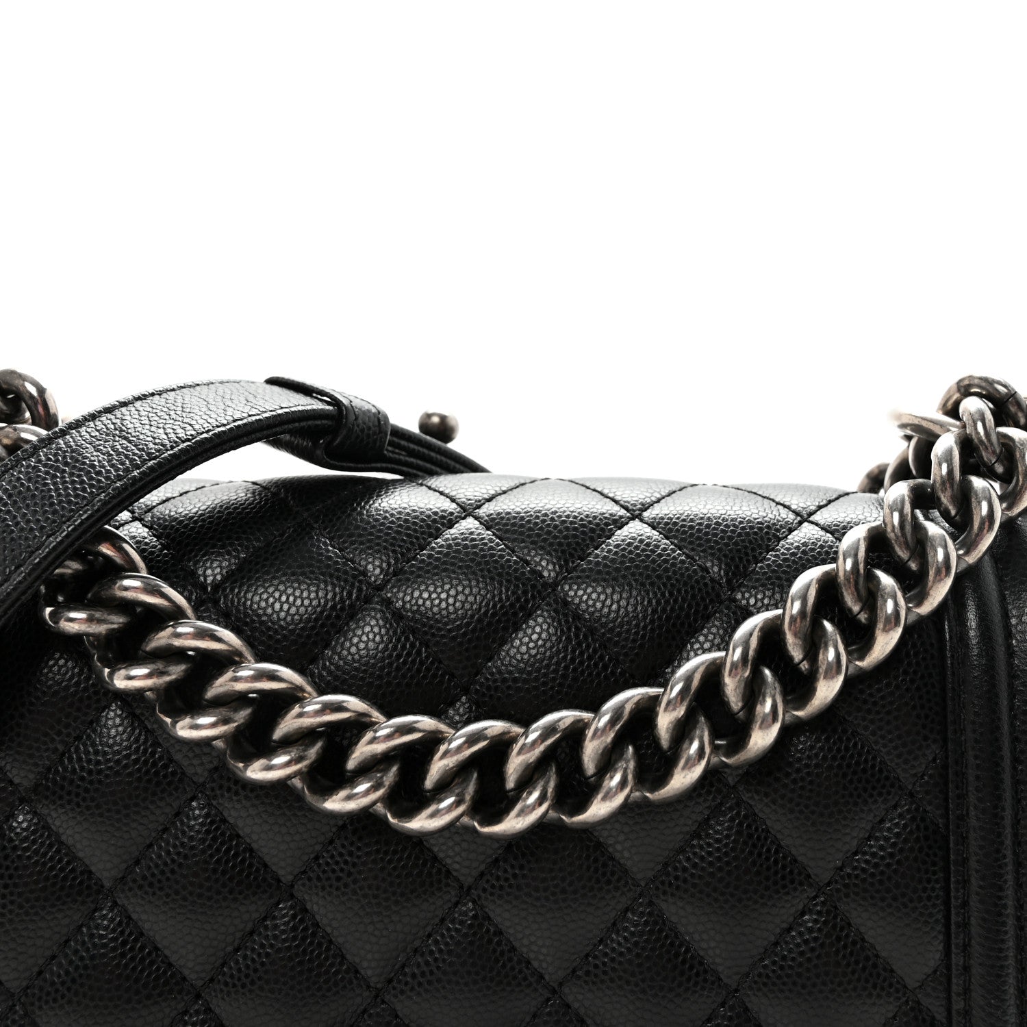 Chanel Caviar Quilted Small Boy Flap Black