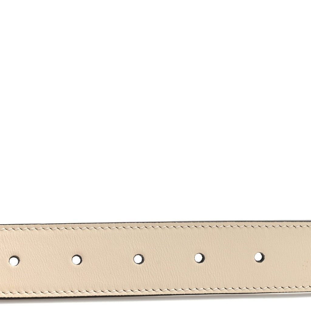 Gucci Calfskin Dionysus 30mm Belt 95 38 Mystic White