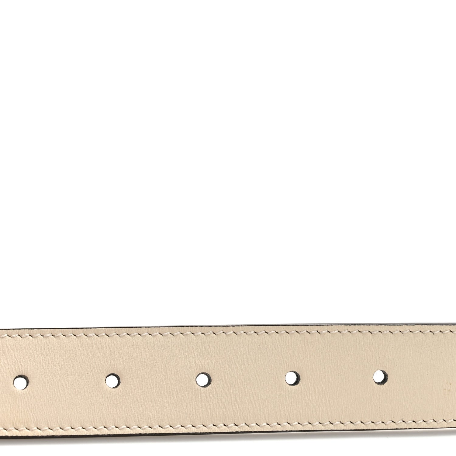 Gucci Calfskin Dionysus 30mm Belt 95 38 Mystic White