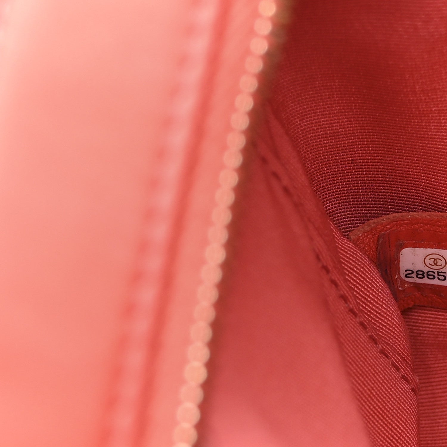 Chanel Goatskin Quilted Small In & Out Camera Case Pink Red