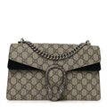 Gucci GG Supreme Monogram Small Dionysus Shoulder Bag Black