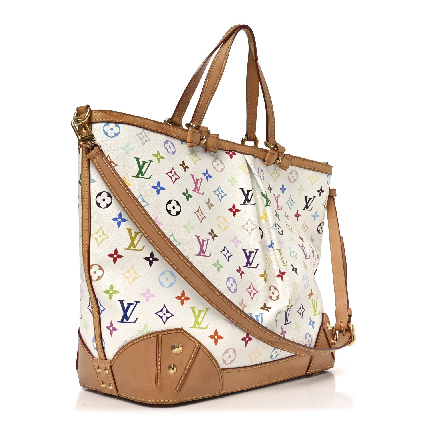 Louis Vuitton Monogram Multicolor Sharleen MM White
