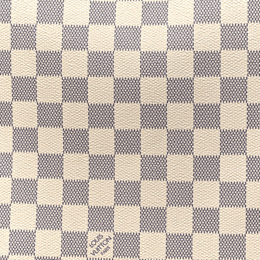 Louis Vuitton Damier Azur Graceful MM Rose Ballerine