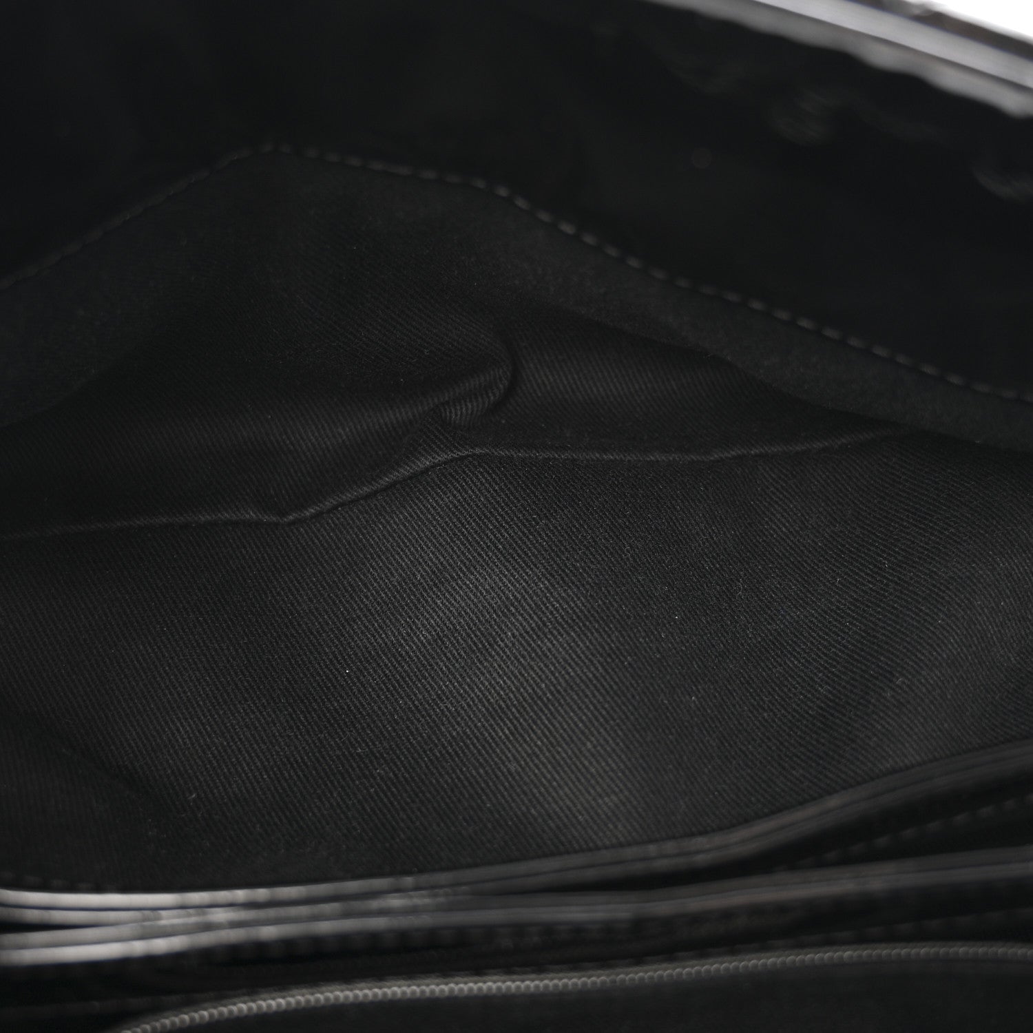 Chanel Patent Quilted Medium Just Mademoiselle Black