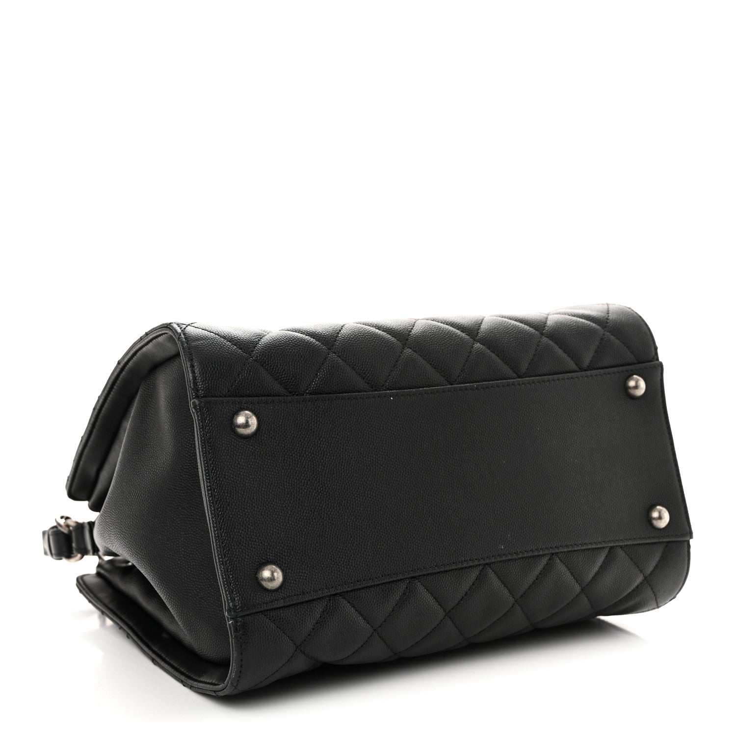 Chanel Caviar Quilted Medium CC Bucket Bag Black