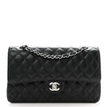 Chanel Caviar Quilted Medium Double Flap Black