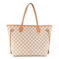 Louis Vuitton Damier Azur Neo Neverful lMM Rose Ballerine