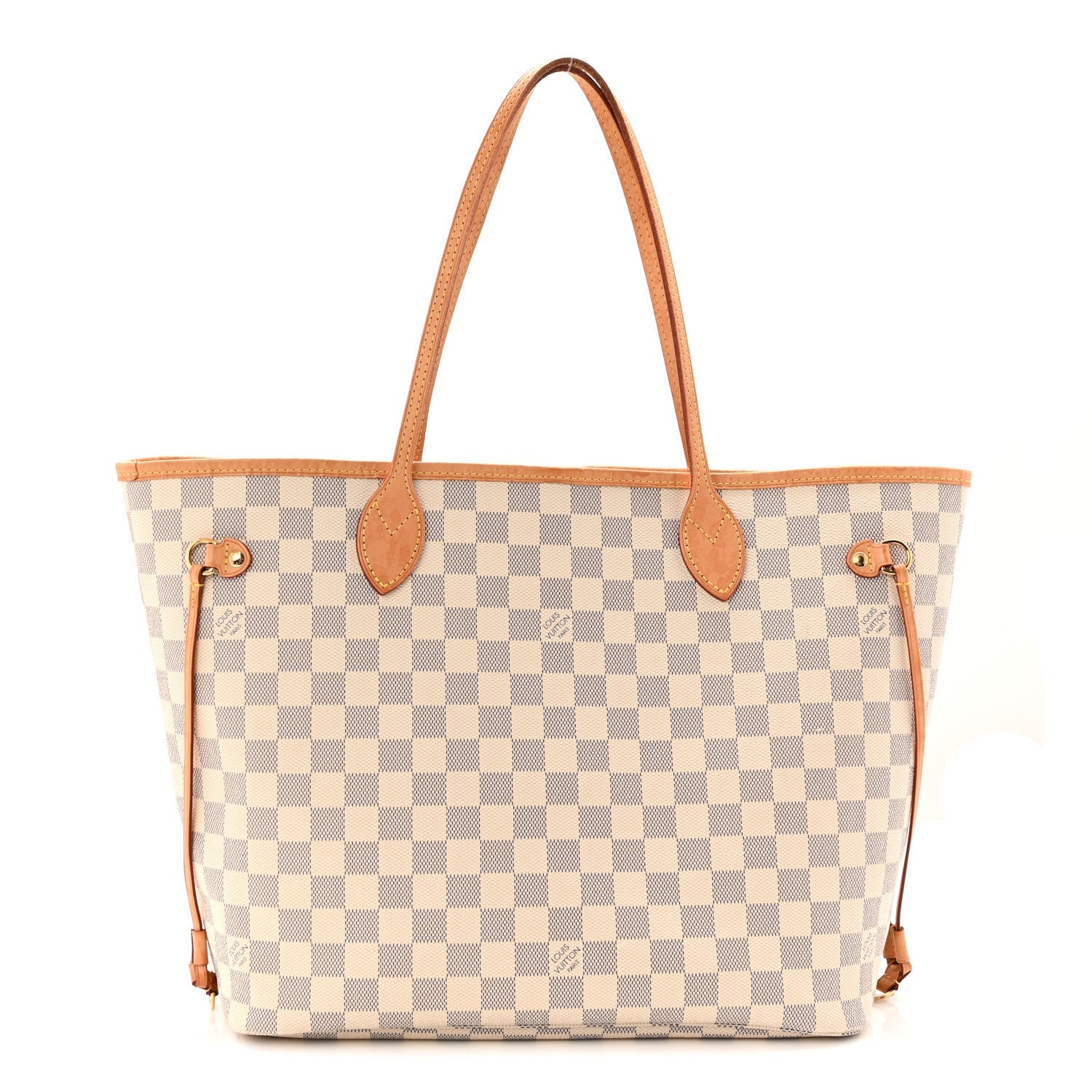 Louis Vuitton Damier Azur Neo Neverful lMM Rose Ballerine