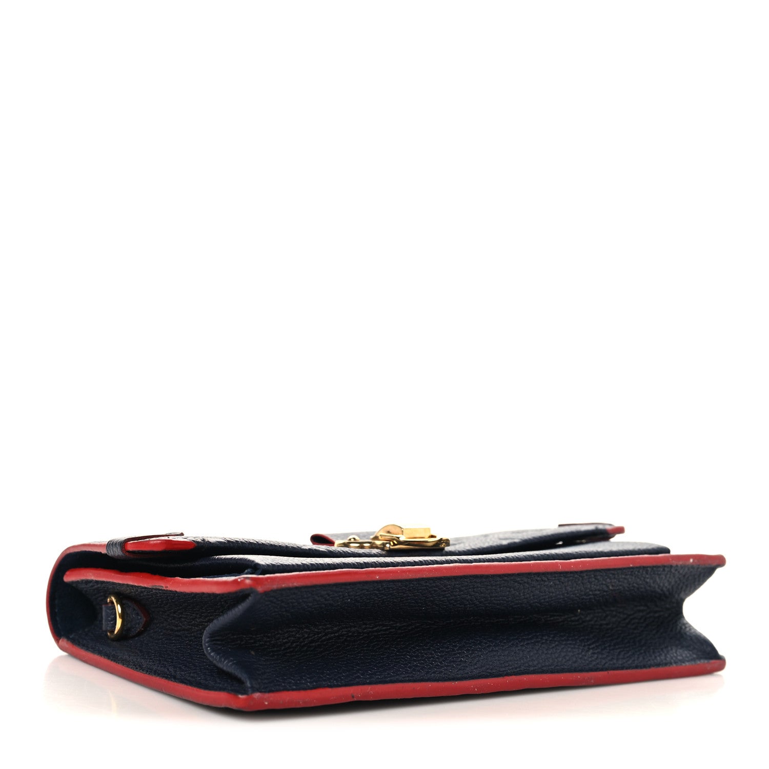 Louis Vuitton Empreinte Vavin Chain Wallet Marine Rouge