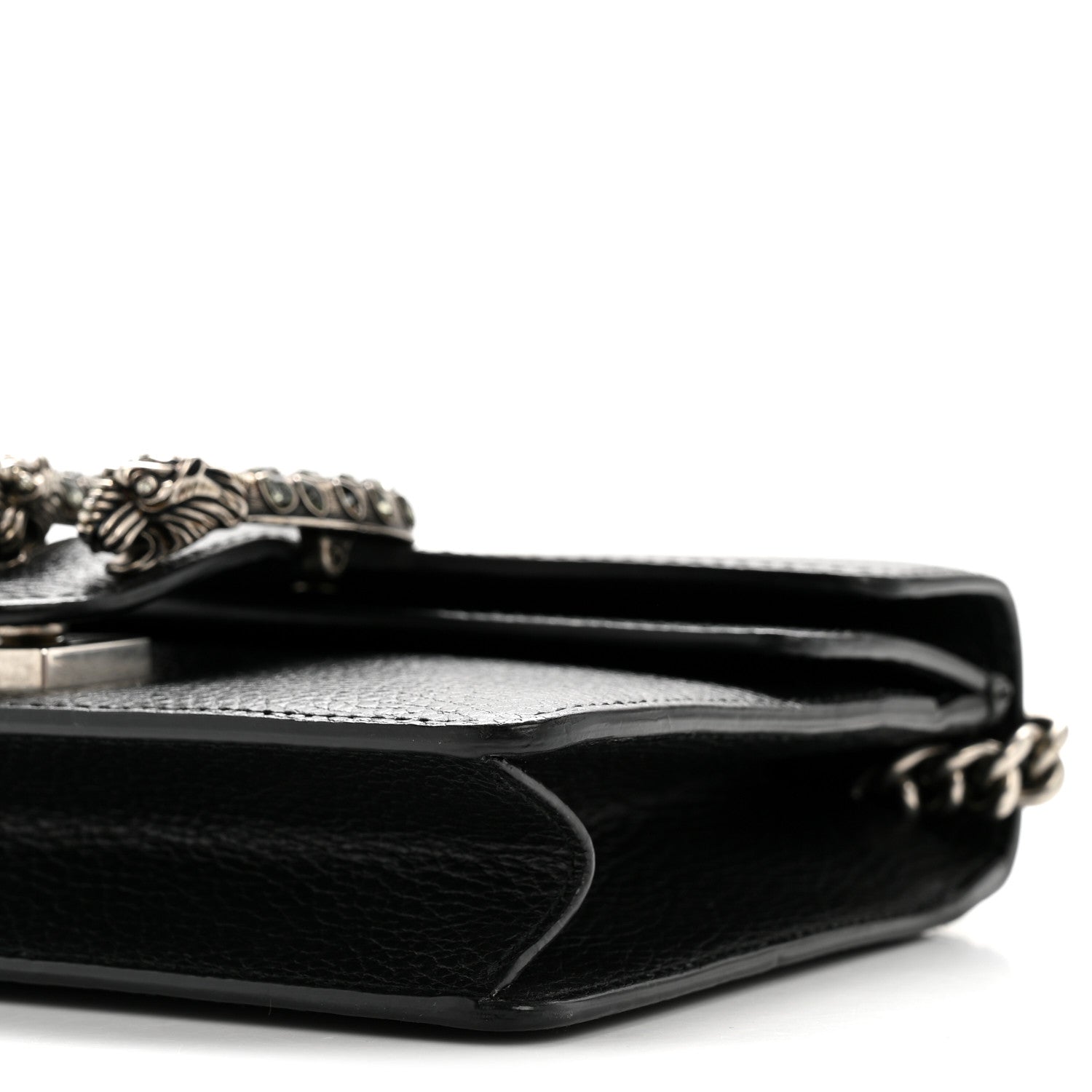 Gucci Calfskin Mini Dionysus Shoulder Bag Black