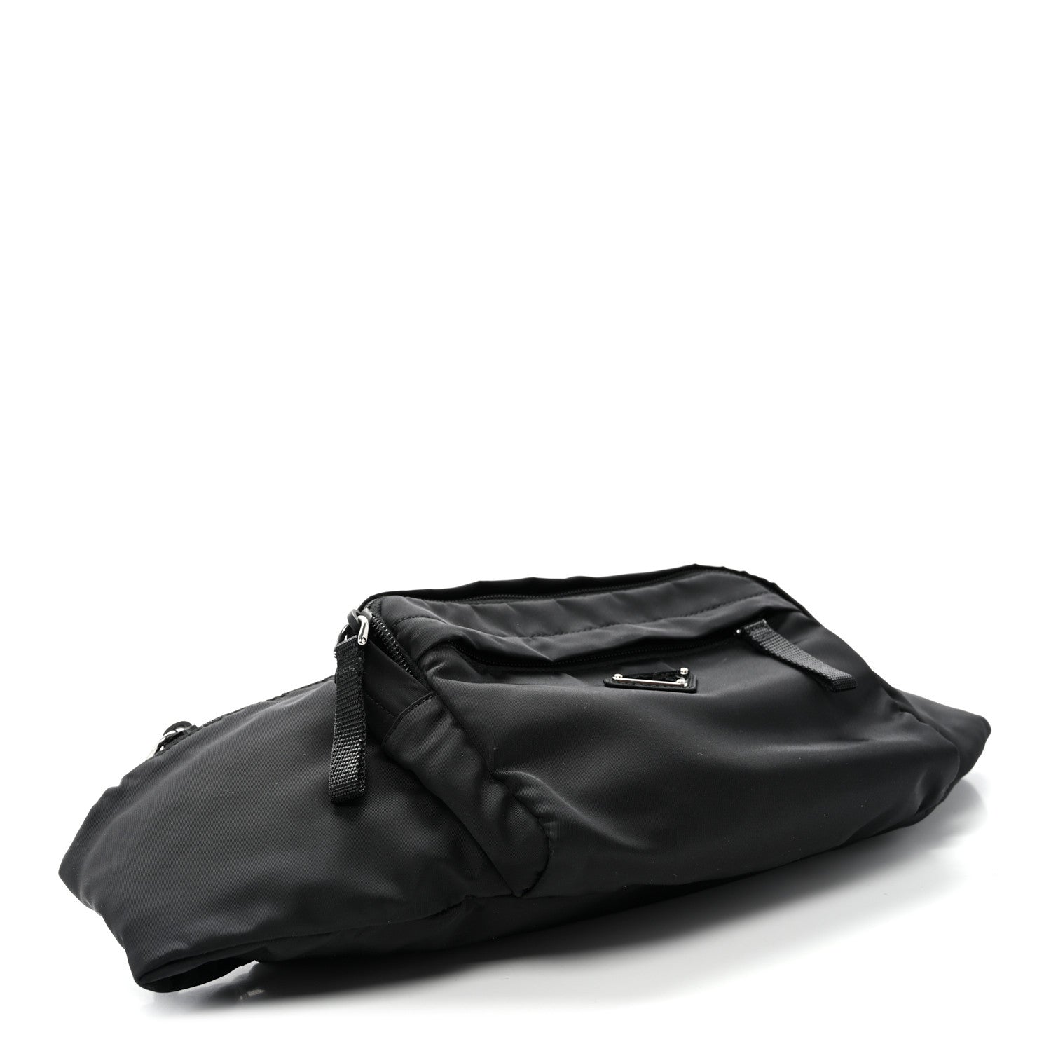 Prada Tessuto Nylon Montagna Belt Bag Black