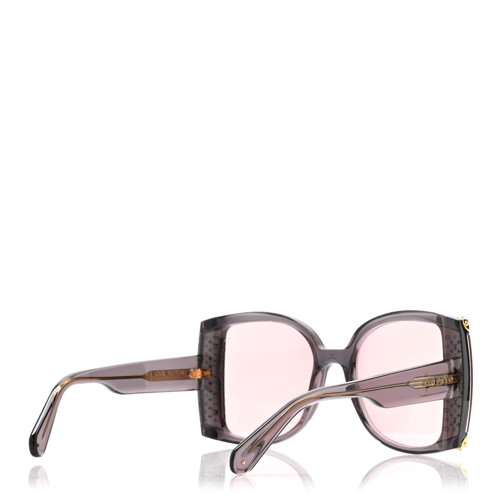 Louis Vuitton Monogram Acetate Nylon In The Mood For Love Sunglasses Z1296W Pink