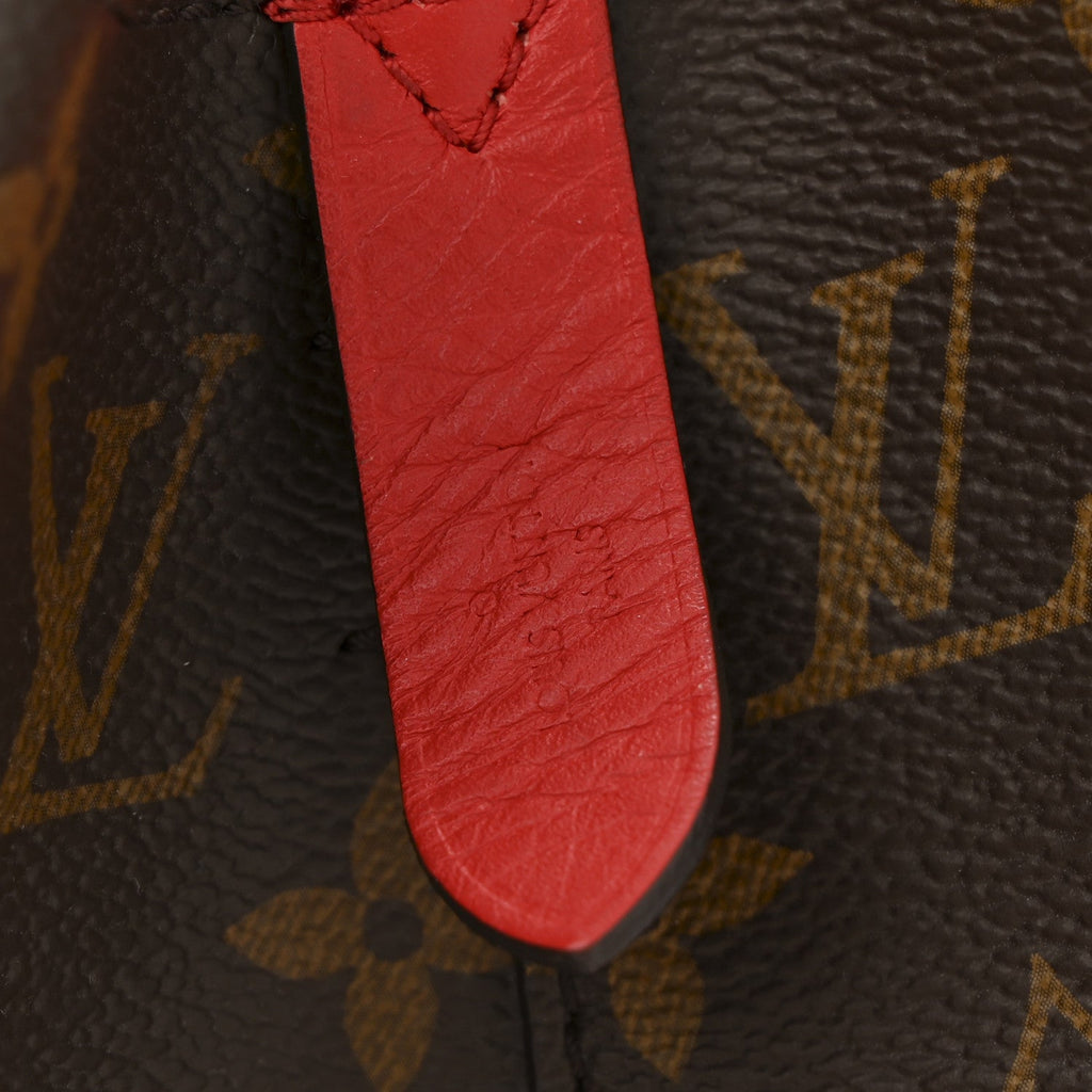 Louis Vuitton Monogram Braided Neonoe Coquelicot