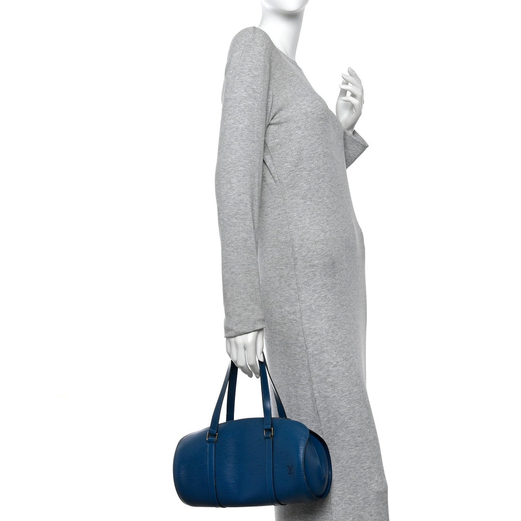 Louis Vuitton Epi Soufflot Cyan