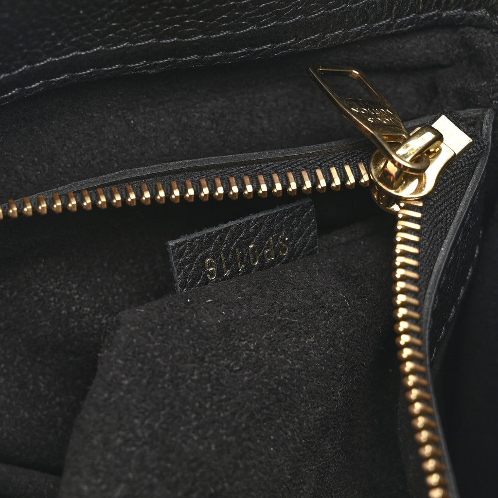 Louis Vuitton Monogram Pallas Shopper Black