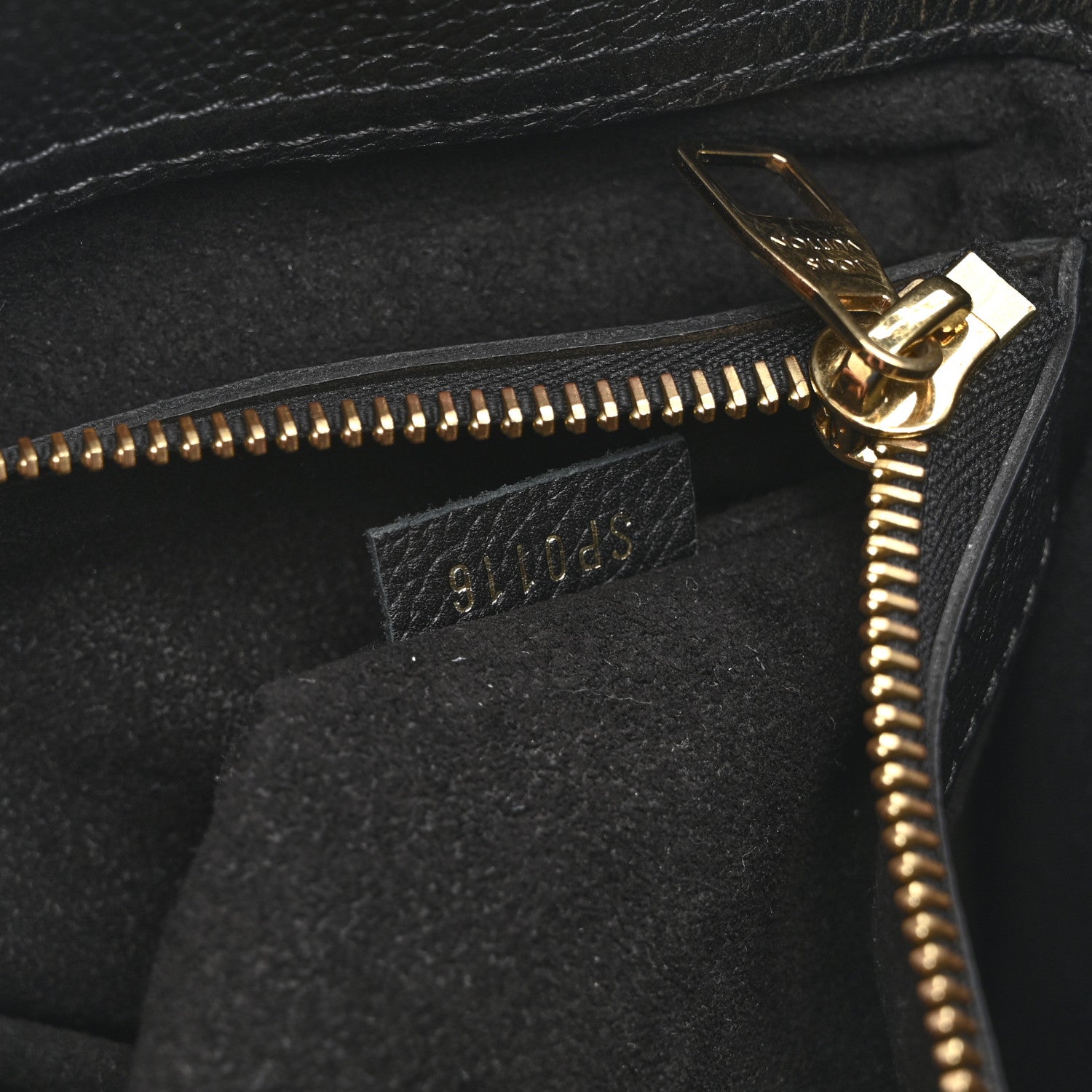 Louis Vuitton Monogram Pallas Shopper Black