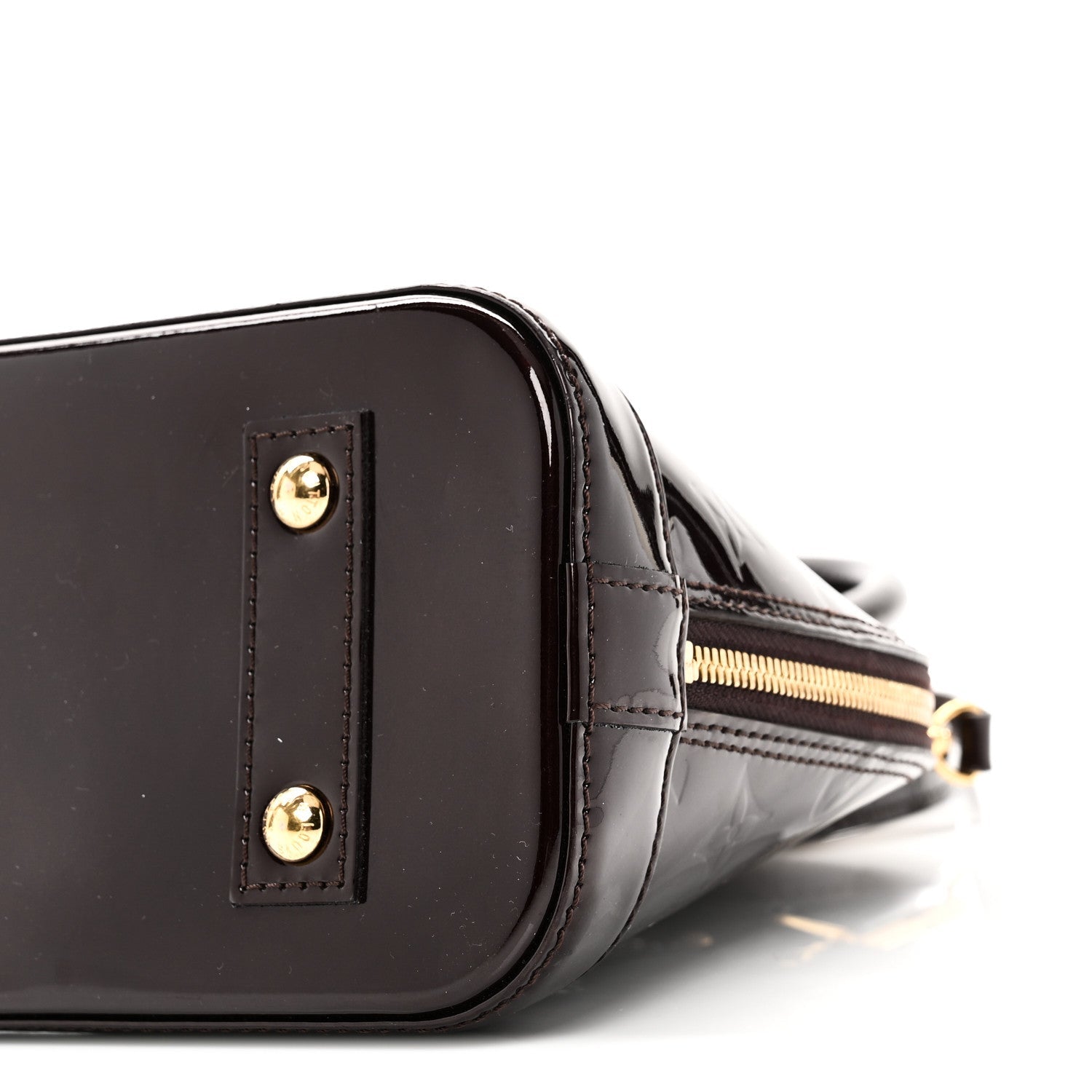 Louis Vuitton Vernis Alma BB Amarante