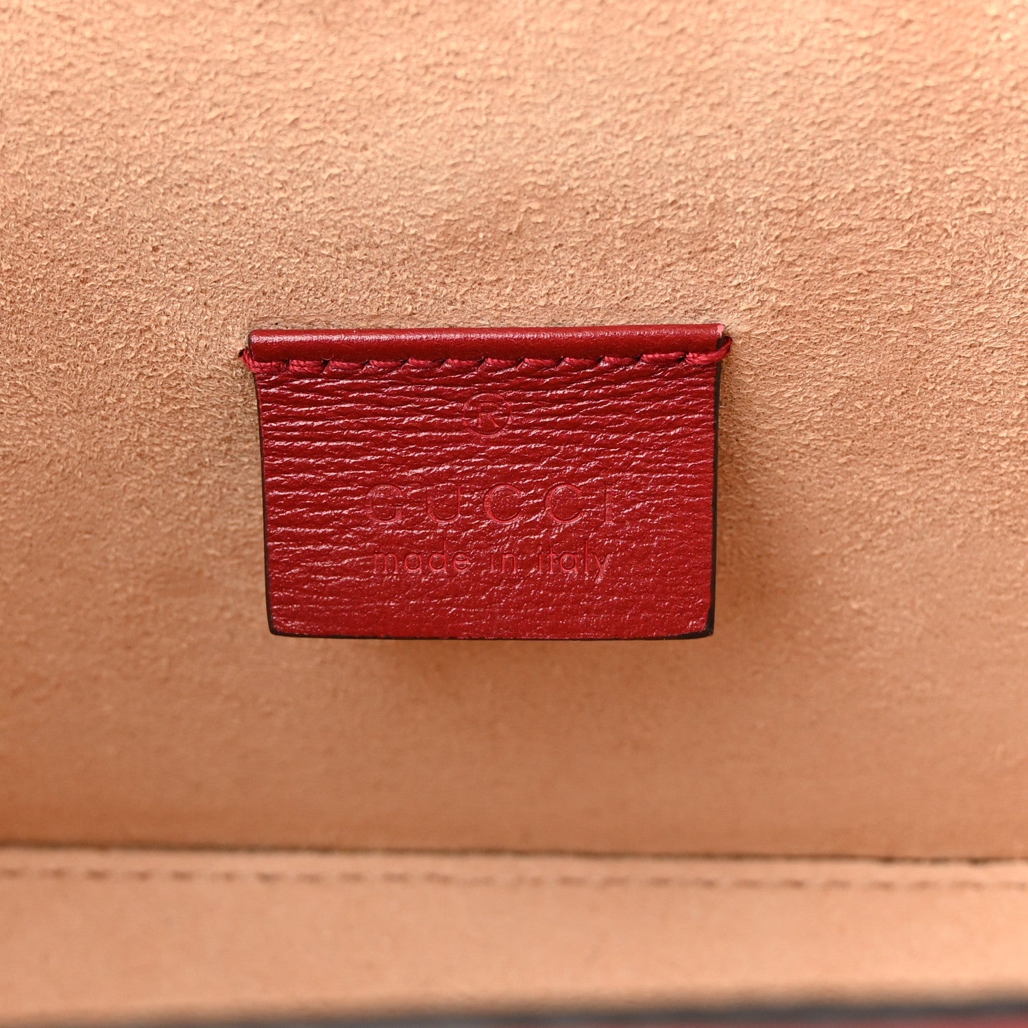 Gucci Azalea Calfskin Small Padlock Bamboo Shoulder Bag Romantic Cerise