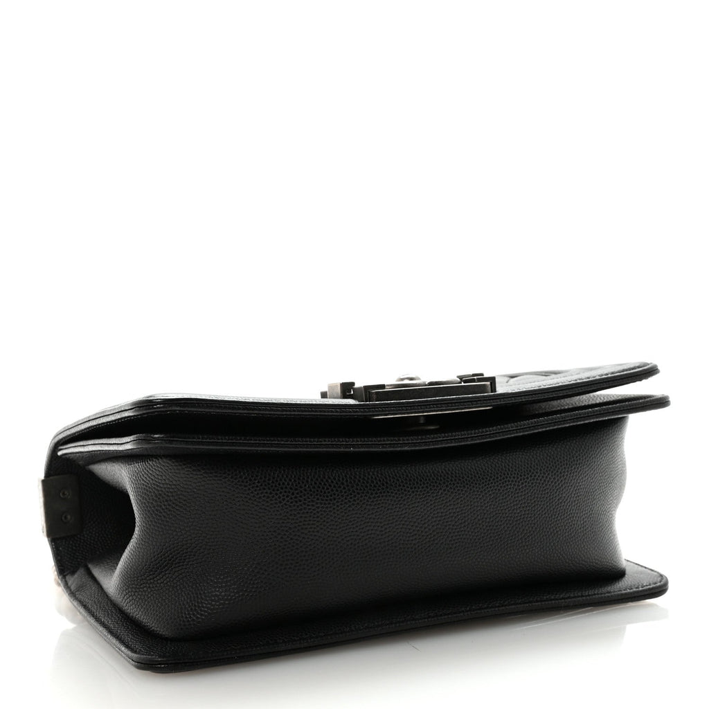 Chanel Caviar Quilted Small Boy Flap Black