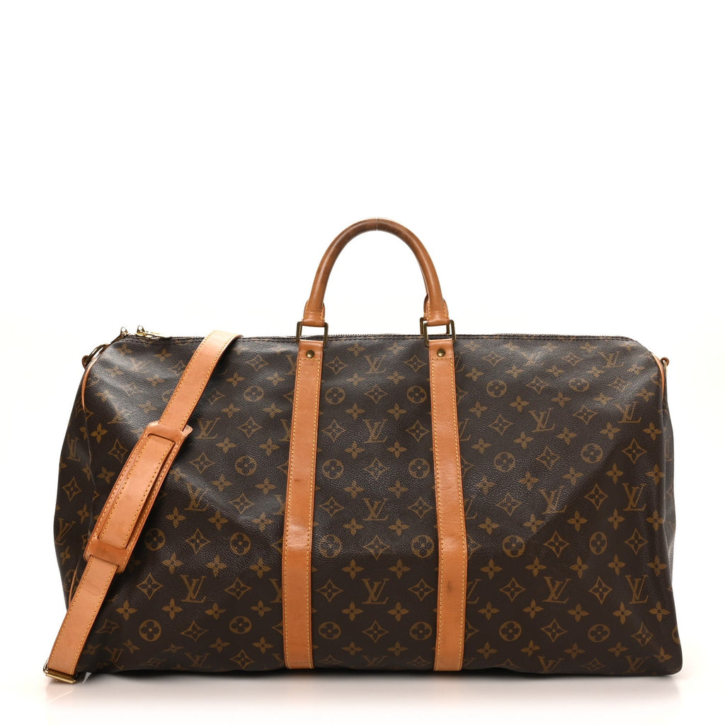 Louis Vuitton Monogram Keepall Bandouliere 55