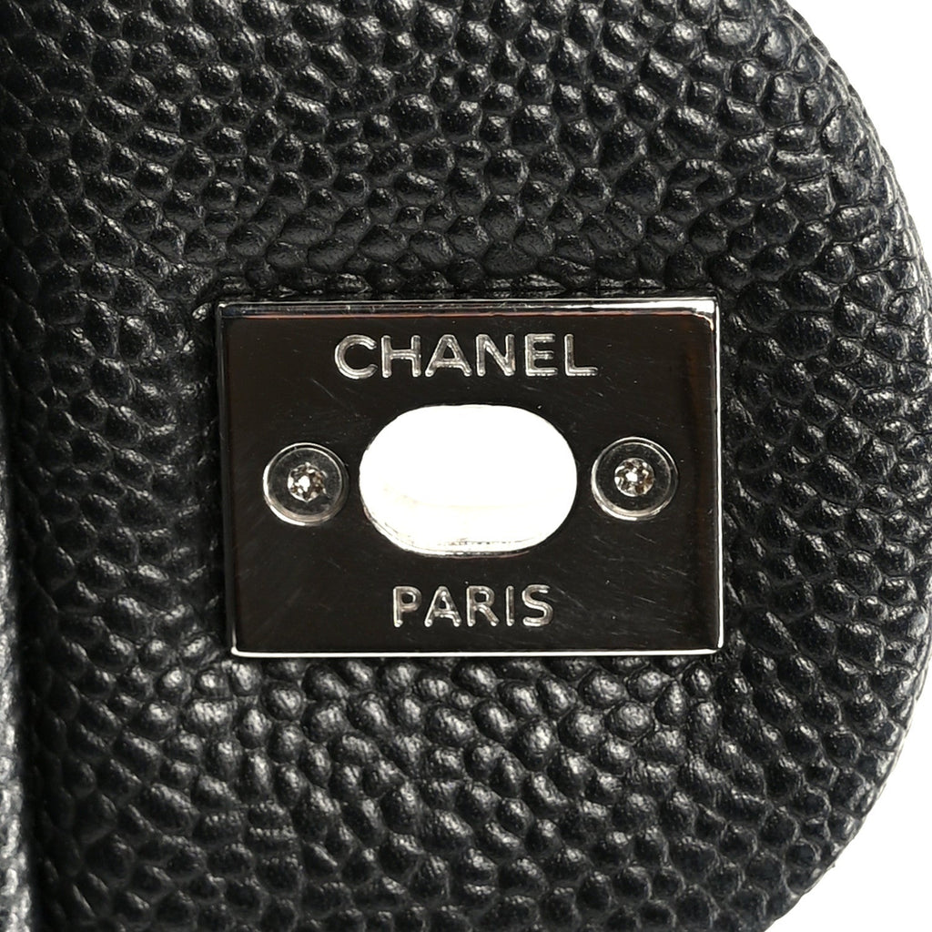 Chanel Caviar Quilted Medium Easy Flap Black