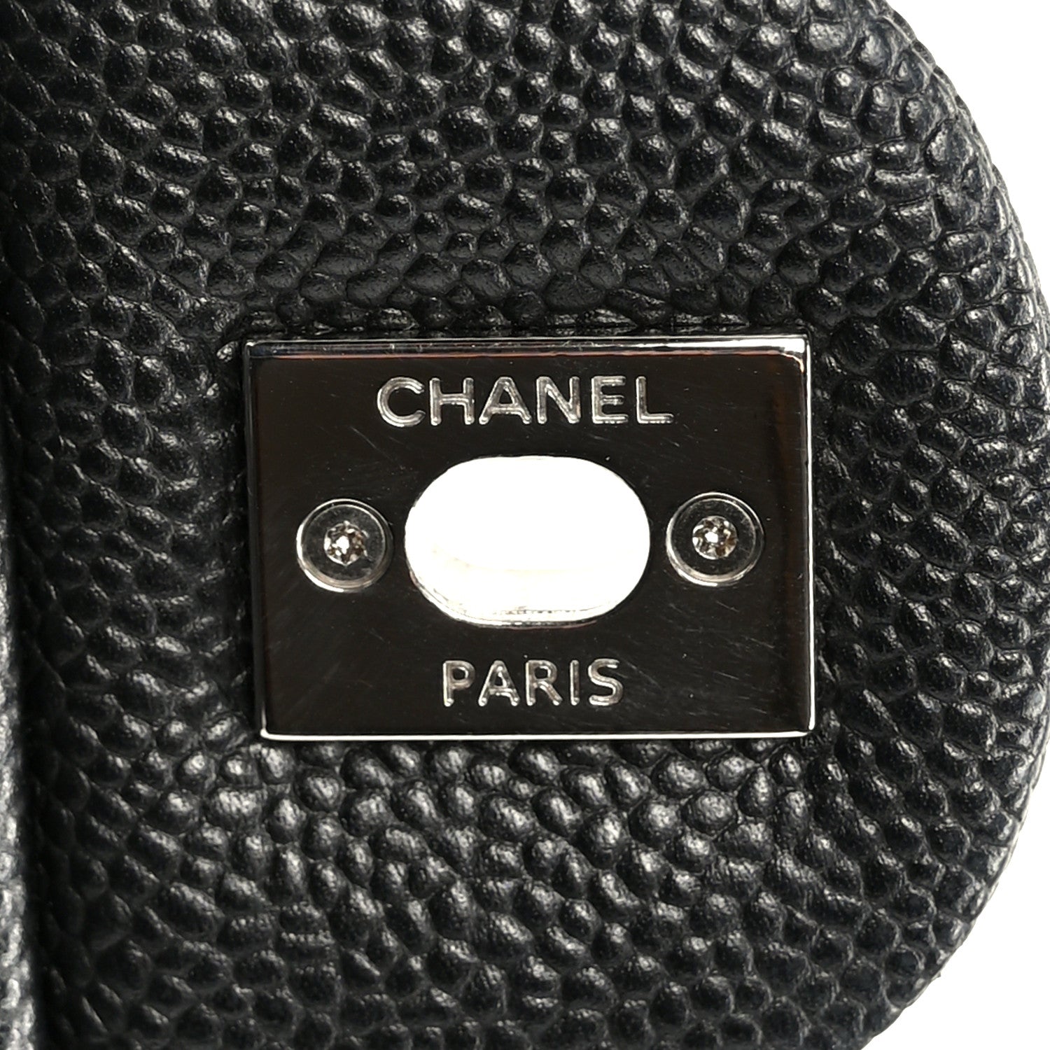 Chanel Caviar Quilted Medium Easy Flap Black