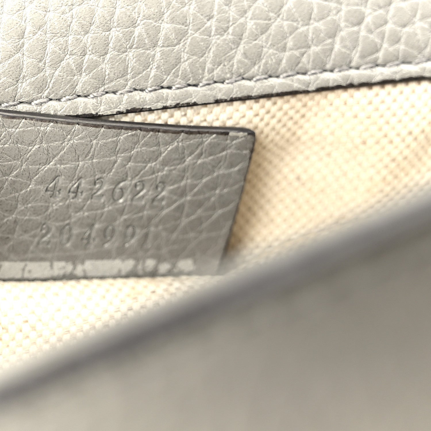 Gucci Cellarius Calfskin Mini GG Marmont Top Handle Bag Deep Grey