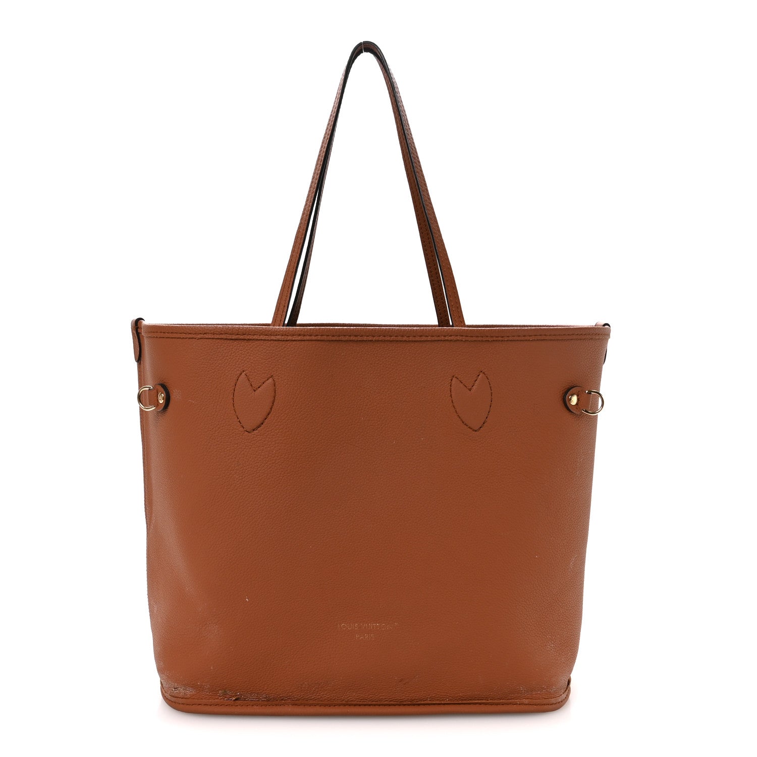 Louis Vuitton Monogram Calfskin Neo Neverfull Inside Out MM Tan