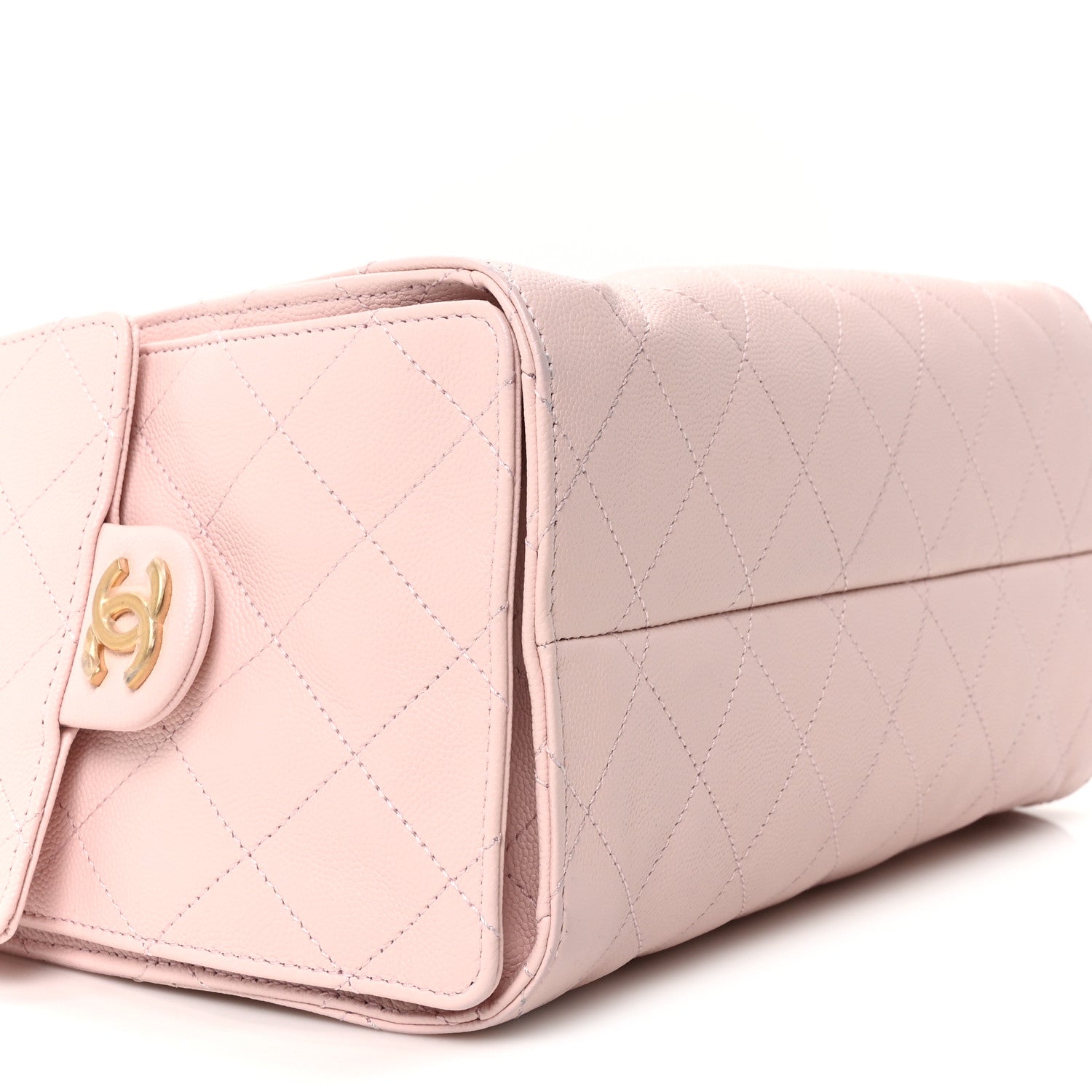 Chanel Caviar Quilted Small Chanel 25 Handbag Light Pink
