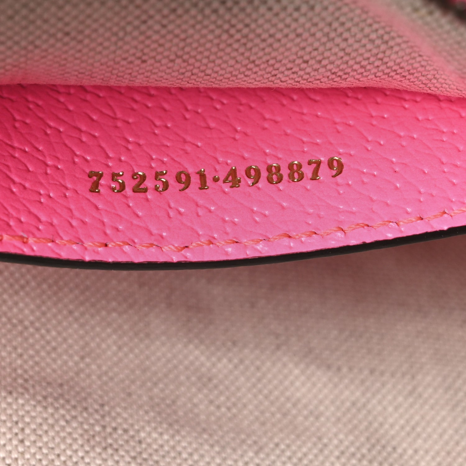 Gucci GG Supreme Monogram Textured Dollar Calfskin Web Ophidia Small Crossbody Bag Beige Ebony Fuchsia