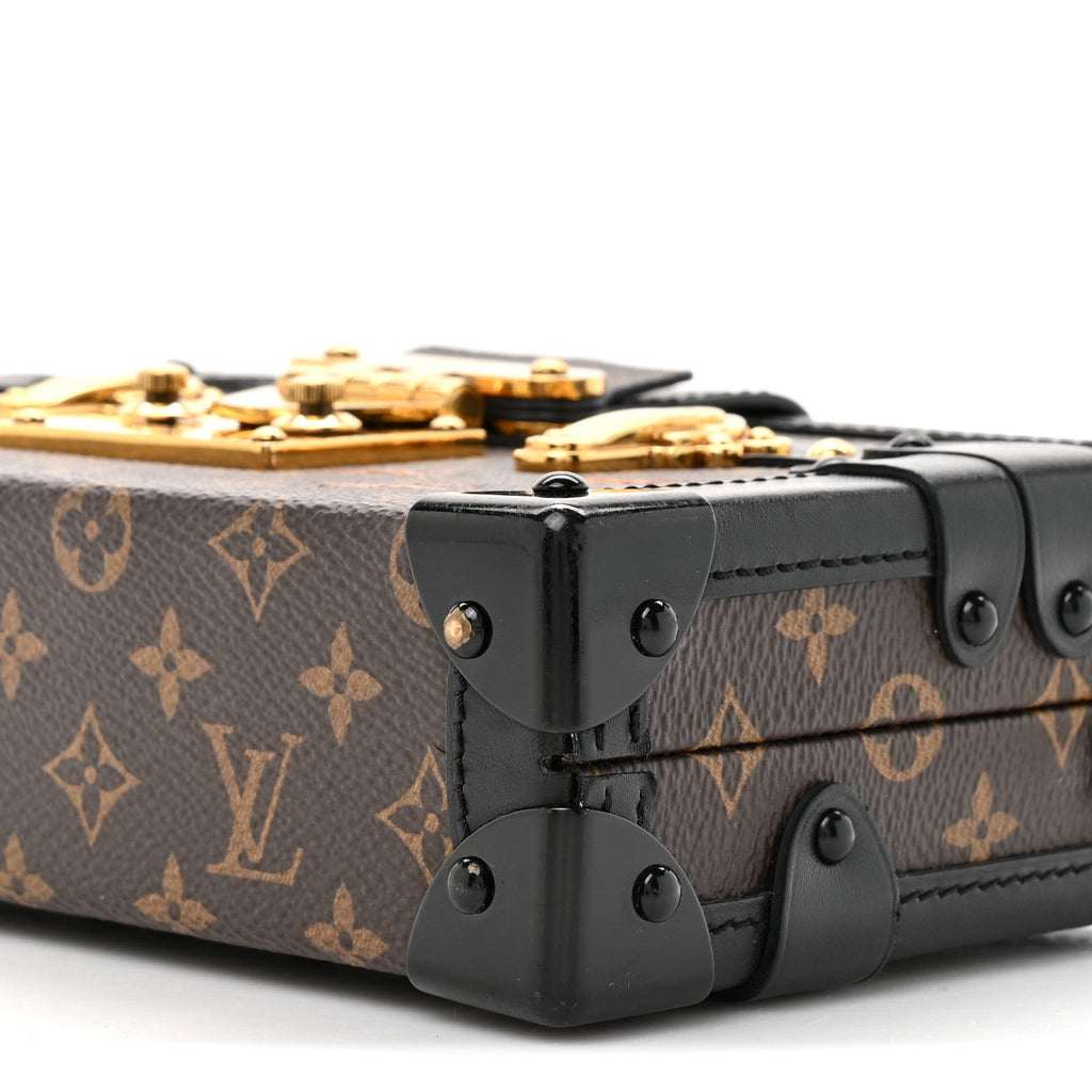 Louis Vuitton Monogram Petite Malle Black