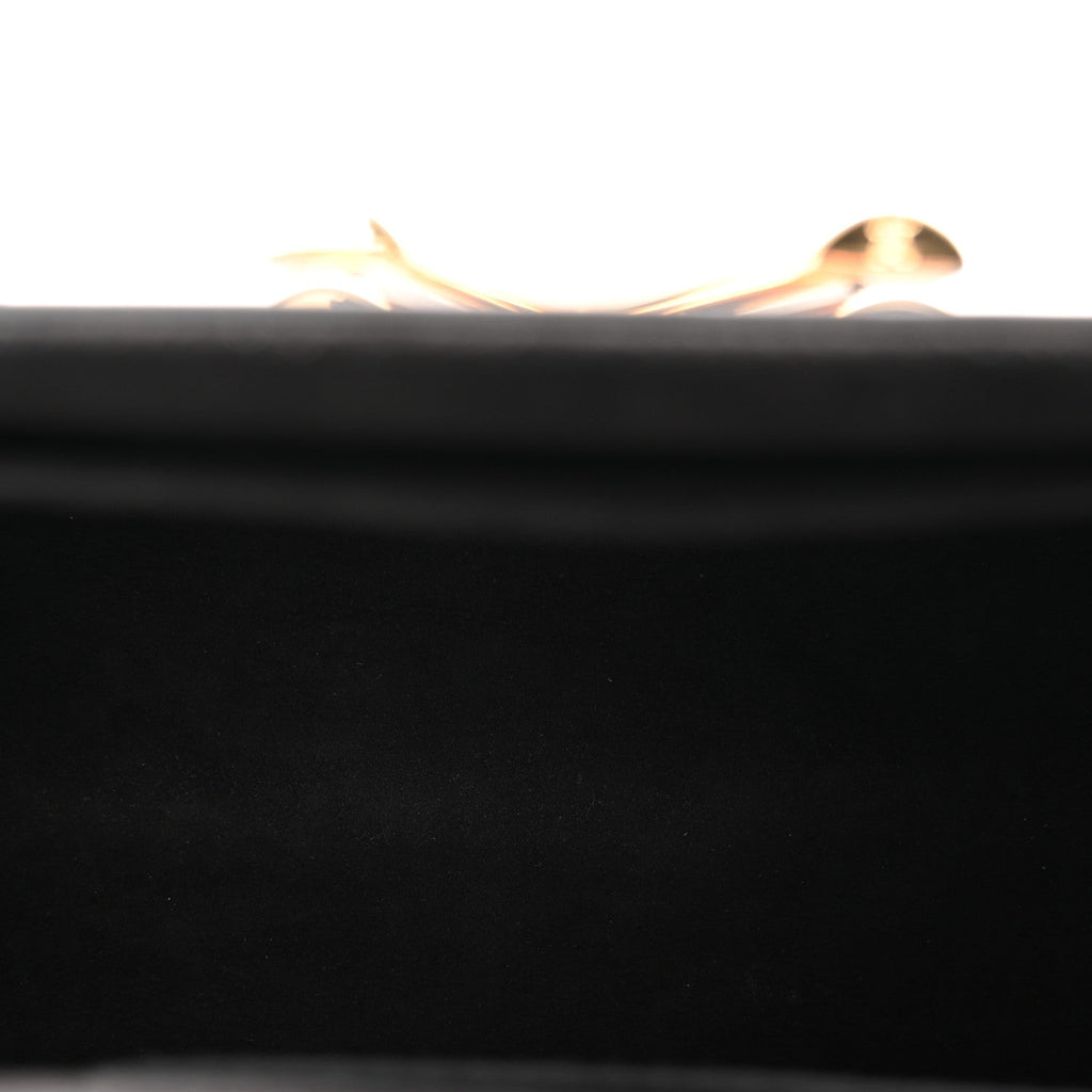 Louis Vuitton Calfskin Monogram Blossom Twist MM Black