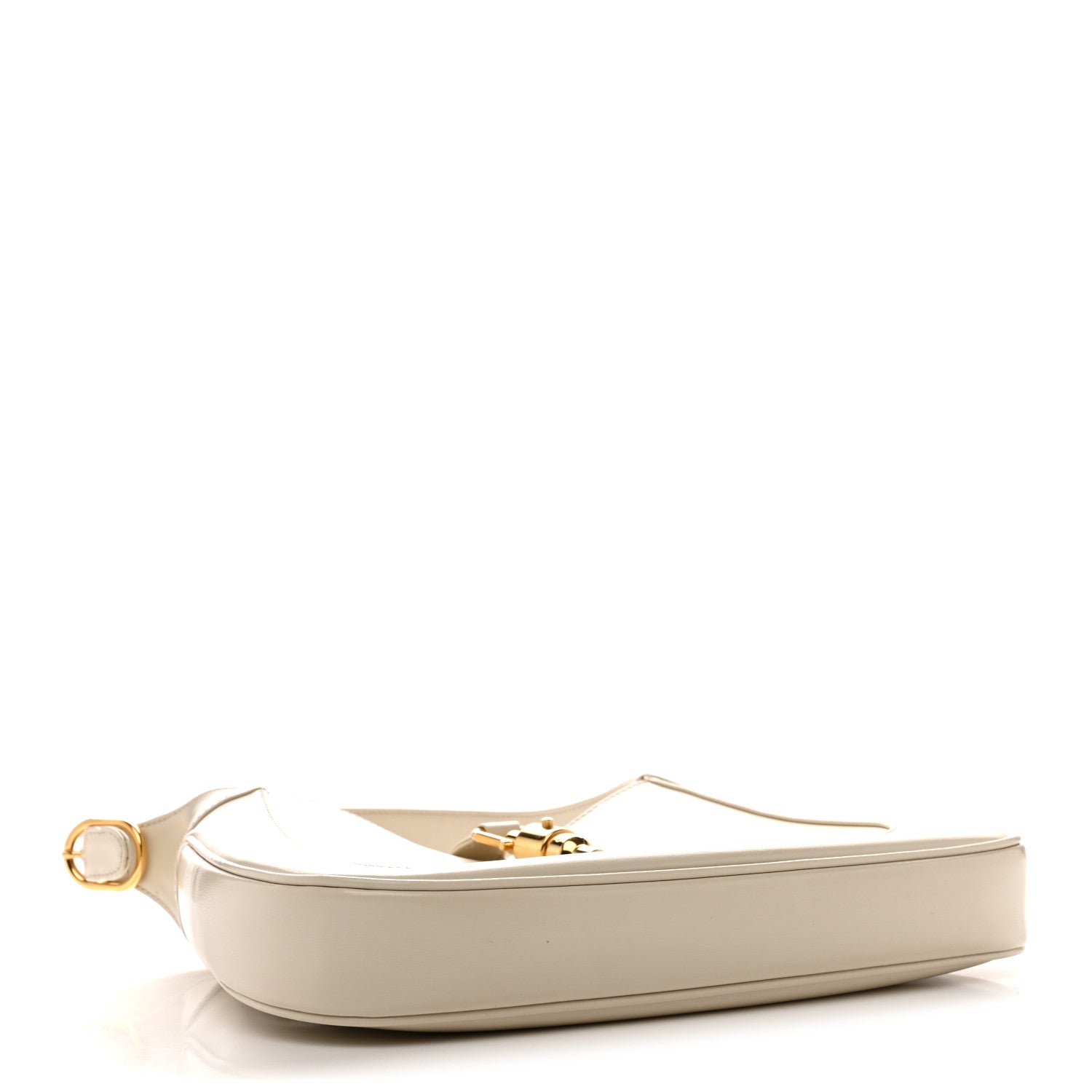 Gucci Boarded Dyana Lux Calfskin Small Jackie 1961 Hobo Mystic White