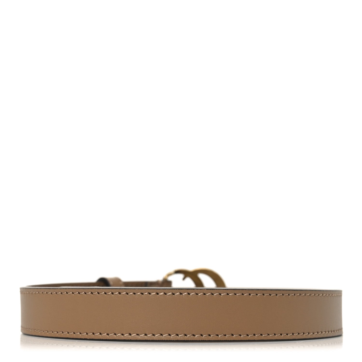 Gucci Calfskin Double G 20mm Belt 80 32 Porcelain Rose