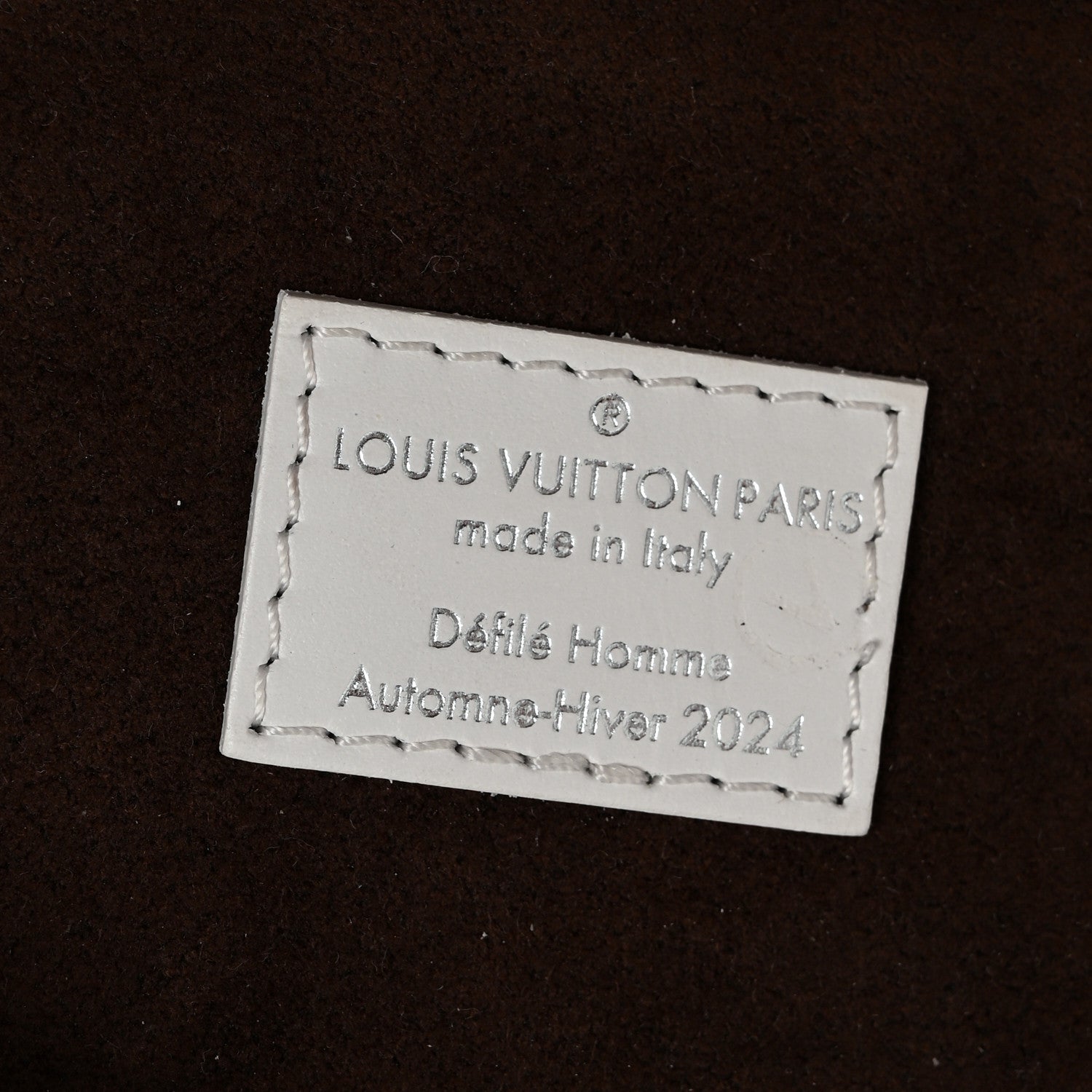 Louis Vuitton Calfskin Cowmooflage Mark Folder Brown