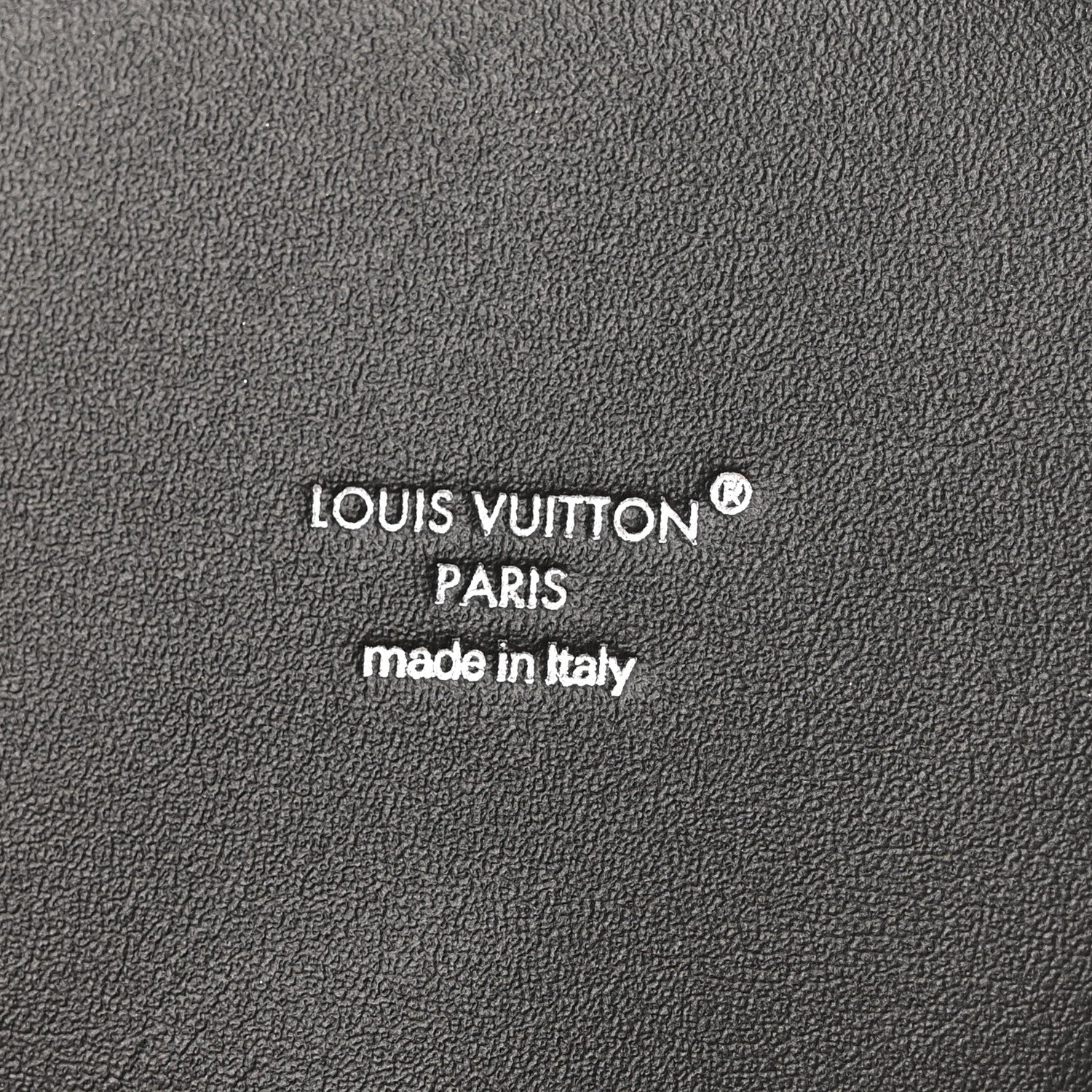 Louis Vuitton Metallic Monogram Crab Bag Charm Grey Silver
